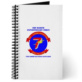 7CB - M01 - 02 - 7th Communication Battalion with Text - Journal